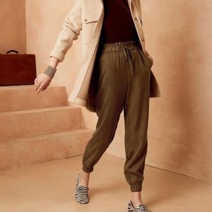 Banana Republic tencel drawstring jogger